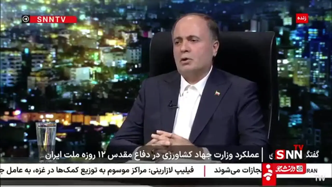 خاطره وزیر کشاورزی از رئیس جمهور در جنگ 12 روزه / من اینجا هستم