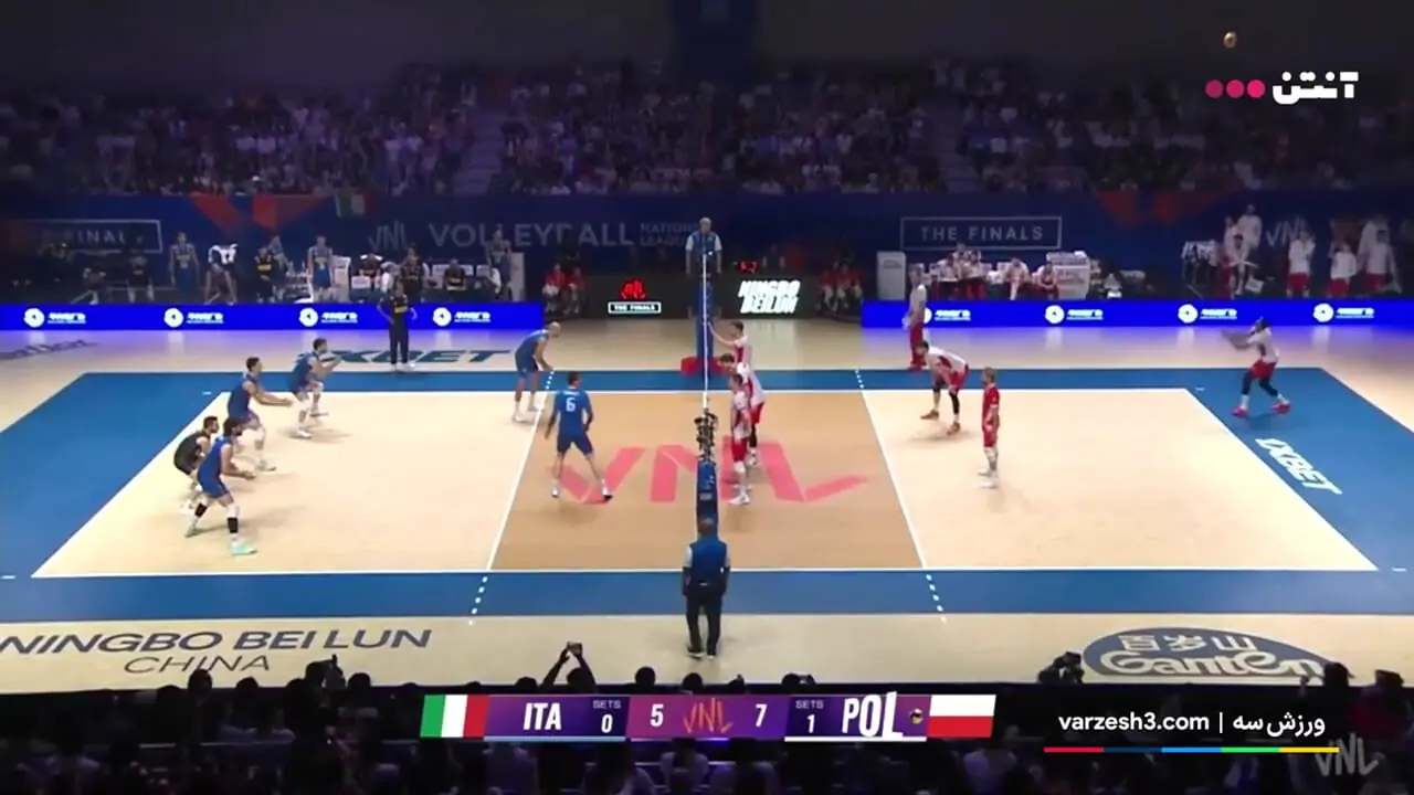لهستان 3 - 0 ایتالیا/ تاج گذاری دوباره لهستان در لیگ ملت های والیبال + فیلم خلاصه بازی