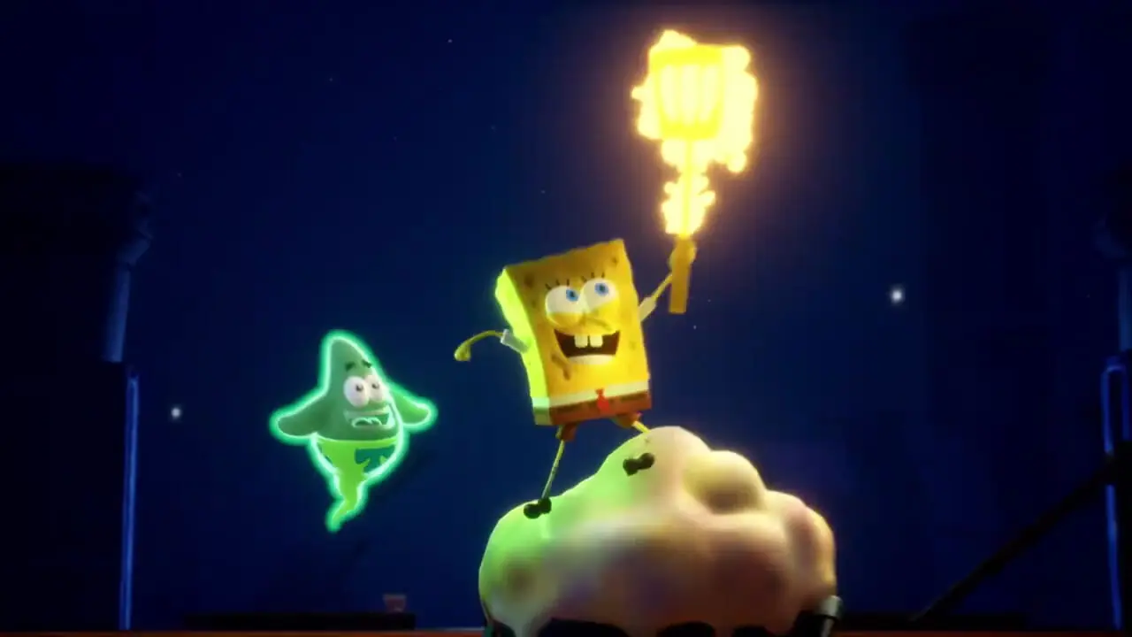فیلم از تریلر معرفی بازی SpongeBob SquarePants: Titans of the Tide