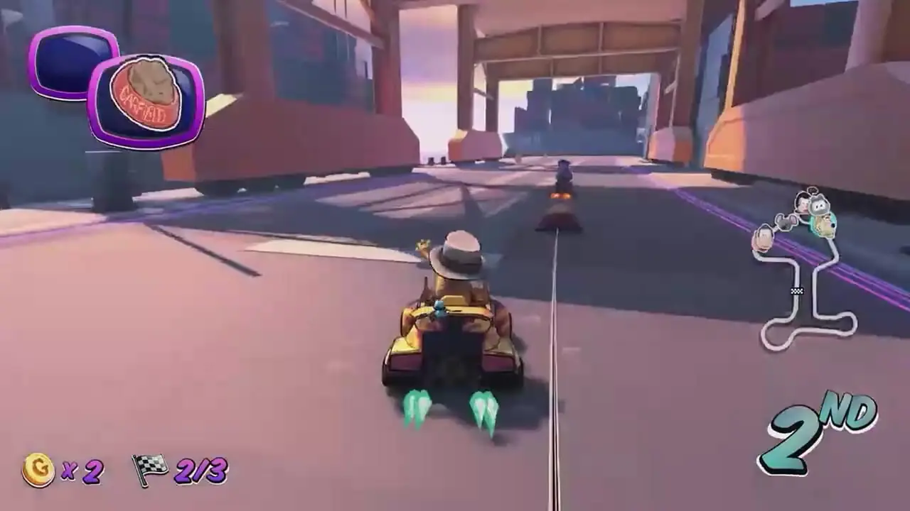 فیلم از تریلر جدید بازی Garfield Kart 2: All You Can Drift منتشر شد + فیلم 