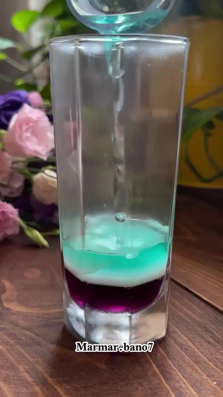 رنگین کمان را روی ژله بیاور