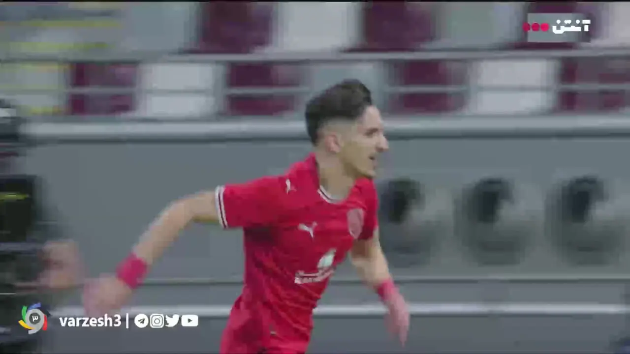 گل دوم الدحیل به سپاهان در دقیقۀ ۱۱  / الدحیل 2 - 1 سپاهان