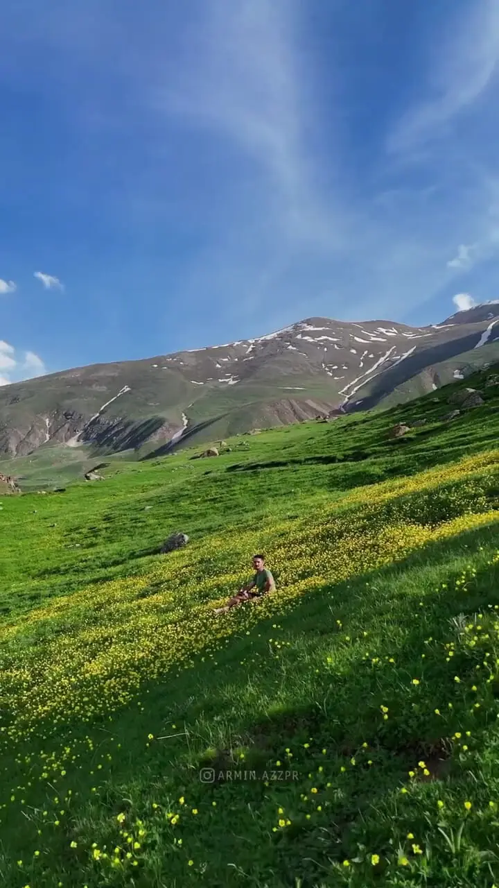 فیلم طبیعت بکر و رنگارنگ دامنه ساوالان