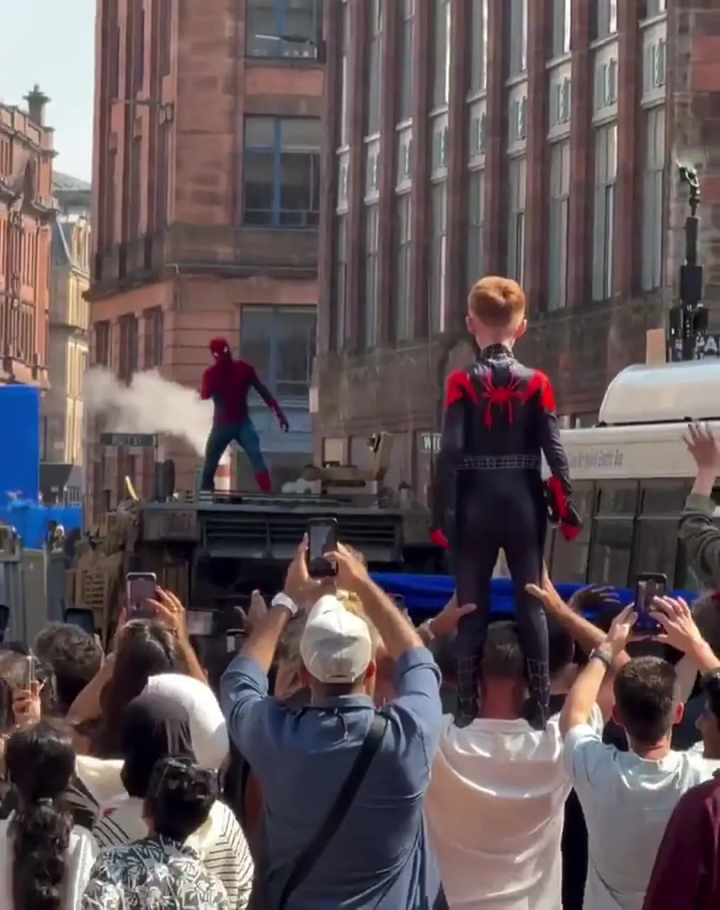 یکی از بهترین لحظات هنگام فیلم‌برداری Spider-Man: Brand New Day + فیلم