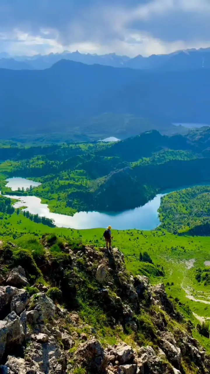 فیلم زیبایی و آرامش طبیعت قرقیزستان