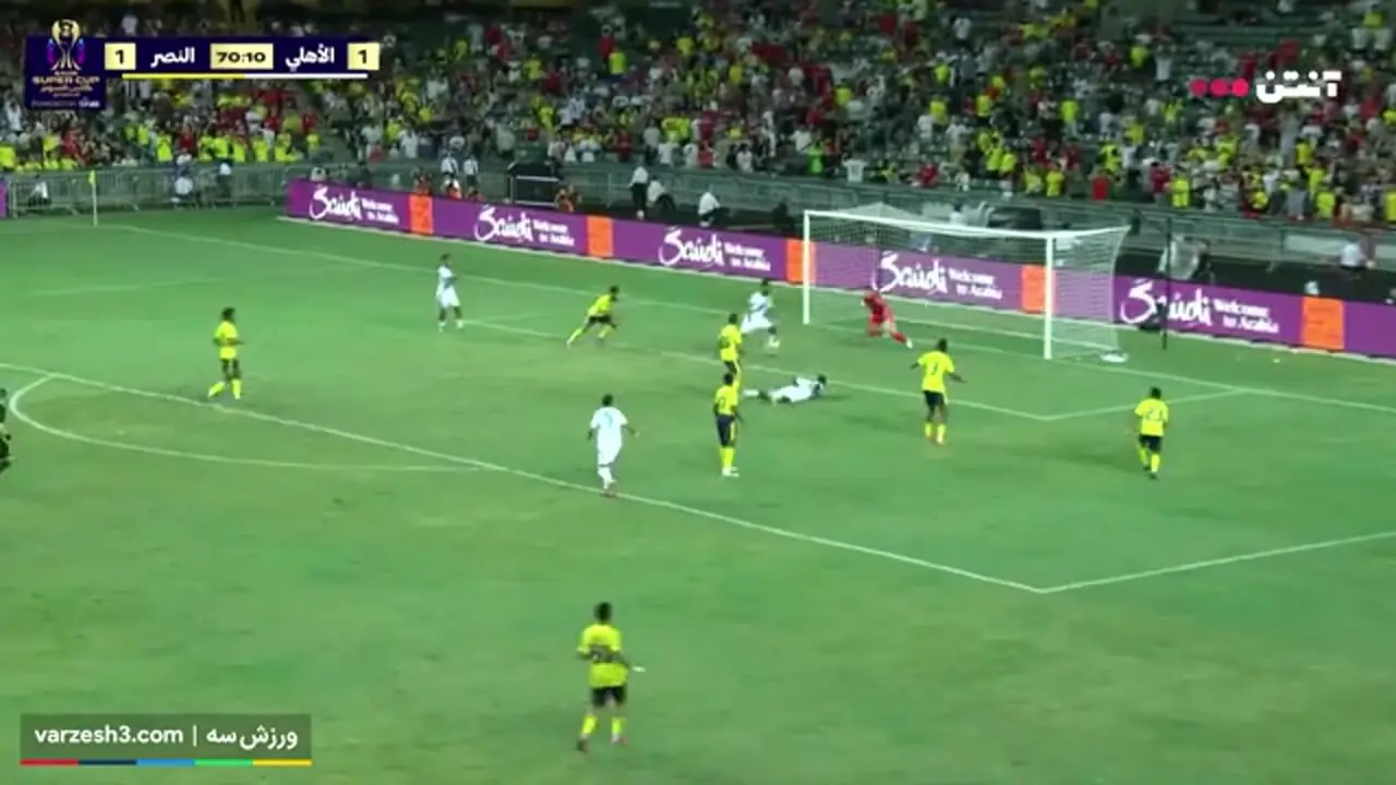 فیلم خلاصه بازی النصر 2 (3) - الاهلی 2 (5)