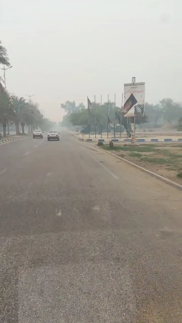 هورالعظیم در آتش، مردم در دود؛ مسئولان کجا هستند؟/ شهروندان: دو ماه است نفسمان تنگ شده است + فیلم