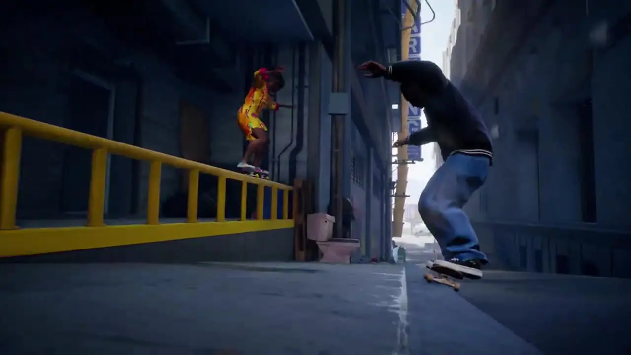 فیلم از تریلر بازی Skate