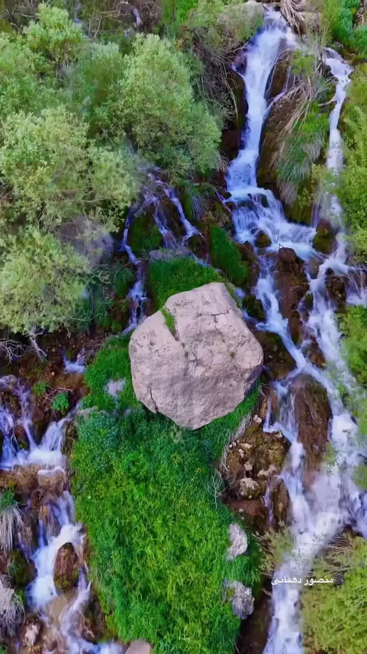 فیلم زیبایی خروشان آبشار دستگرد