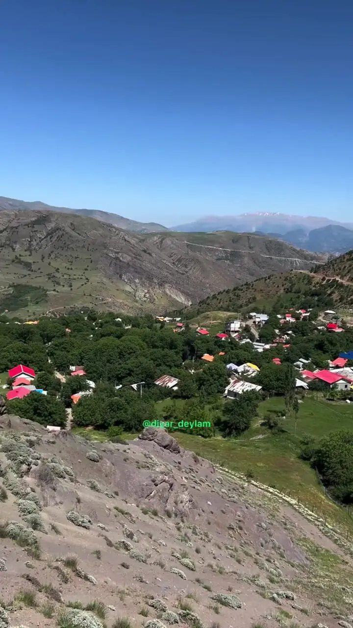 فیلم زیبایی‌های روستای ملومه دیلمان
