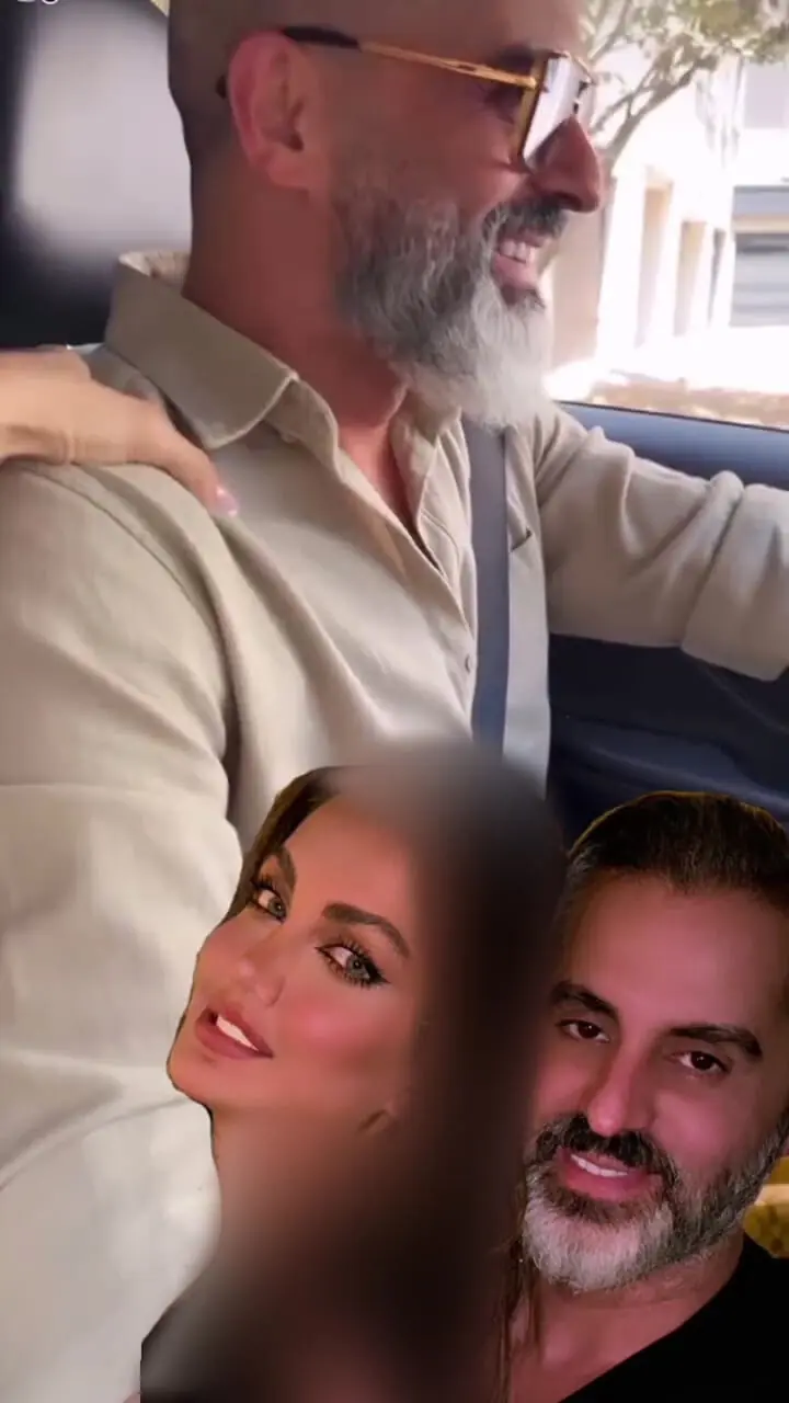 فیلم /  عاشقانه صبا تاجیک با استایل کچل علیرام نورایی : اووووف ... چقدر جذاب شدی با کچلیت ... مرد منی ...کی تو رو قشنگت کرده ...