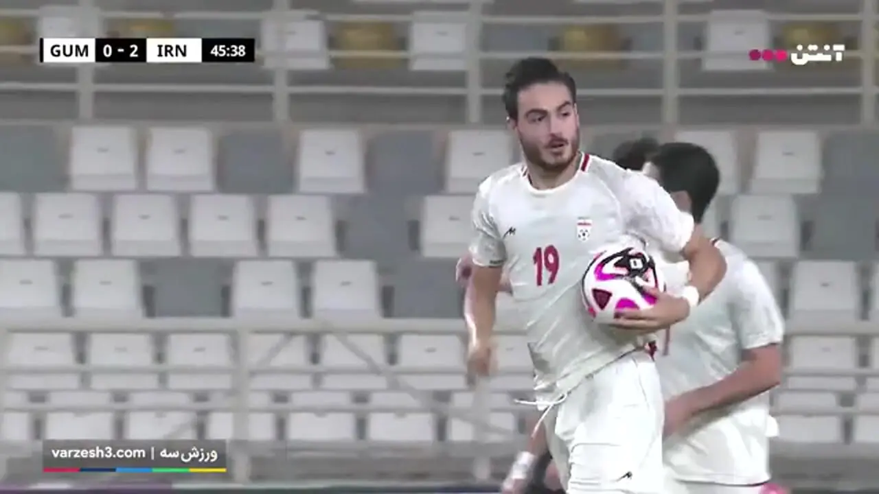 فیلم خلاصه بازی ایران 6 - گوام 0