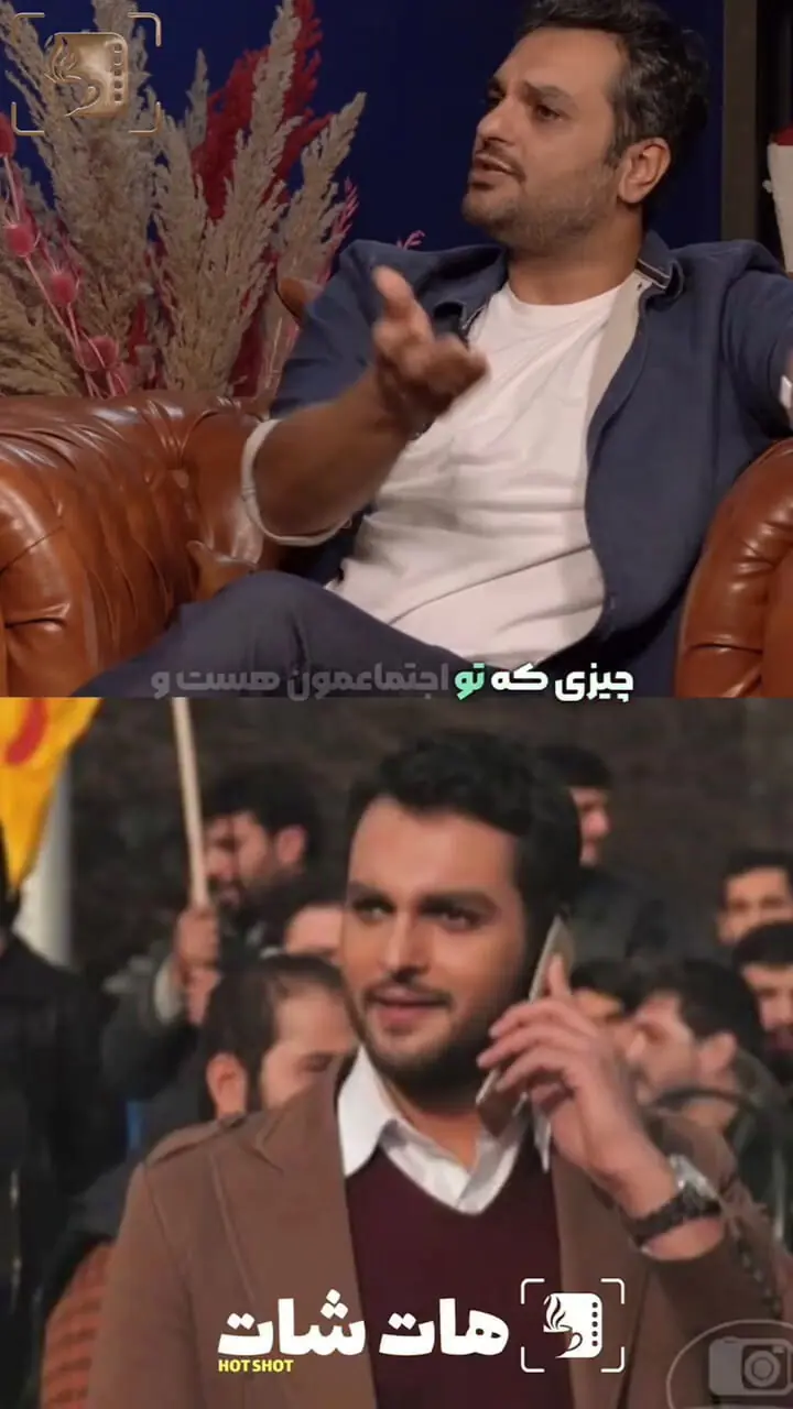 بازیگر اخراجی ها: سکانس های عاشقانه من و رز رضوی حذف شد! / انگار شبیه فحش بود..../ الان حتی بازیگرا همدیگرو لمس هم می کنند!