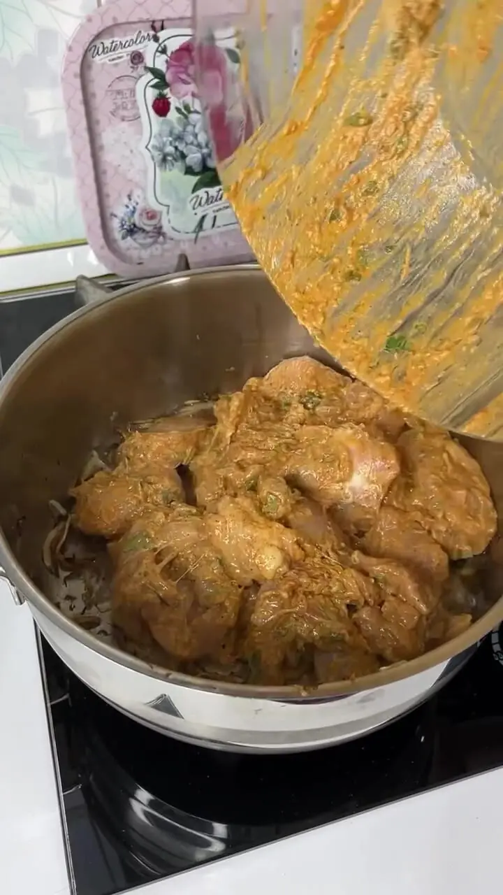 طرز تهیه بریانی مرغ