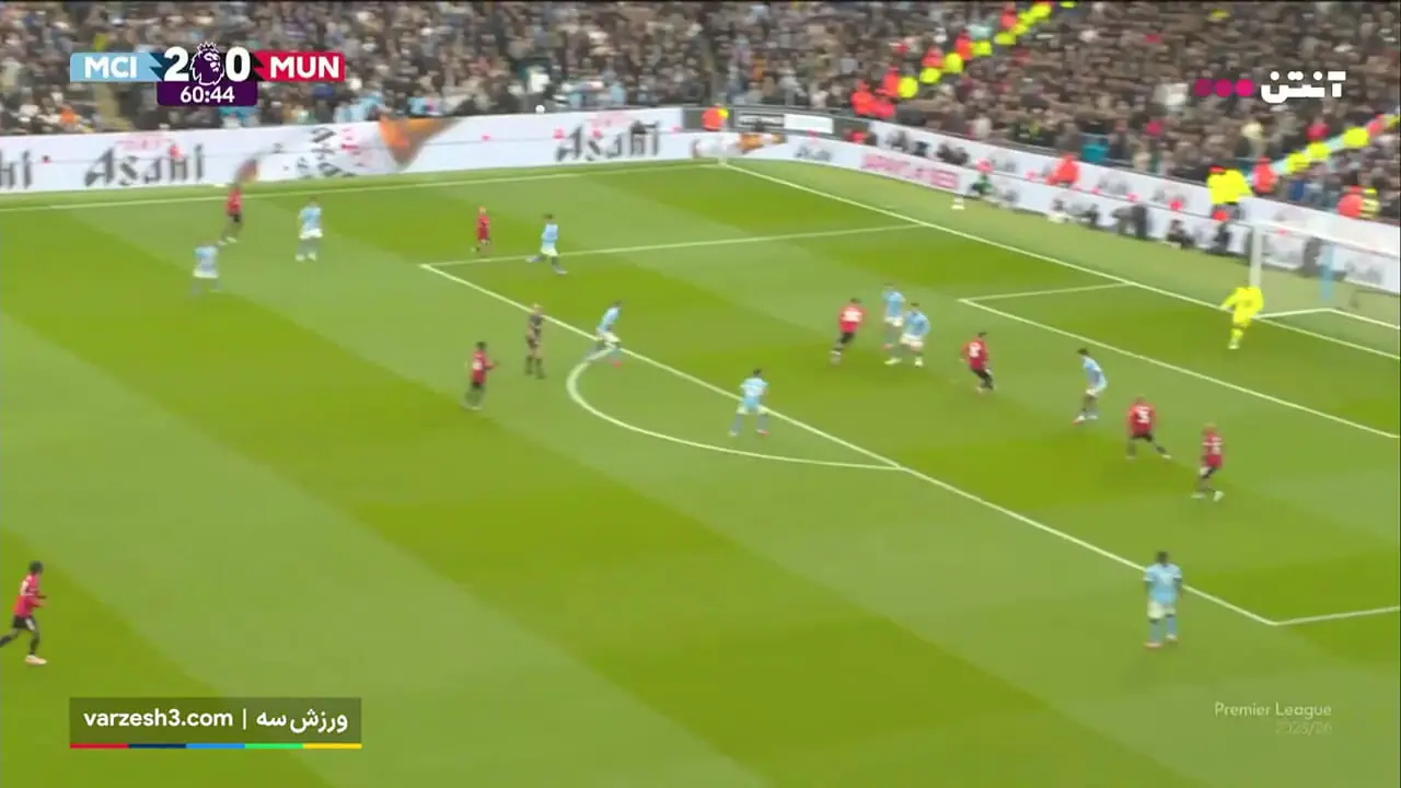 خلاصه بازی منچسترسیتی 3 - 0 منچستریونایتد 