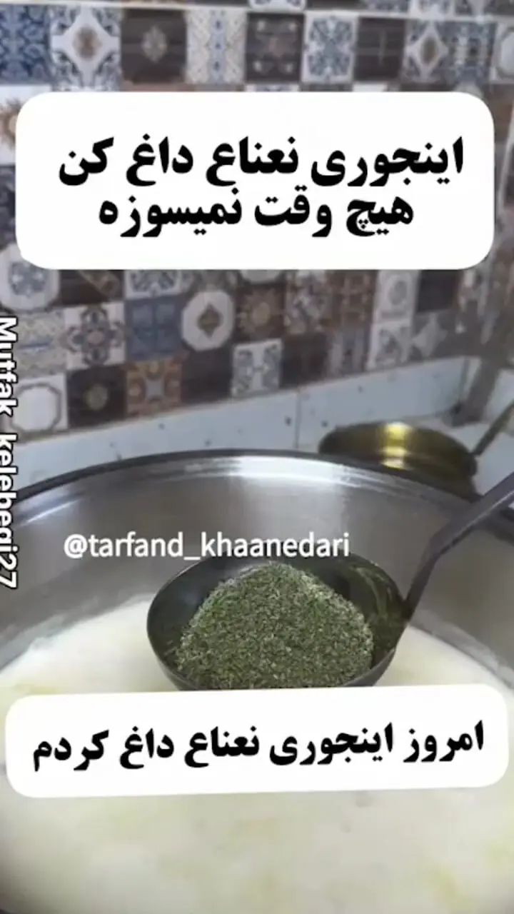 چی کار کنیم نعنا داغ نسوزه؟ / فیلم