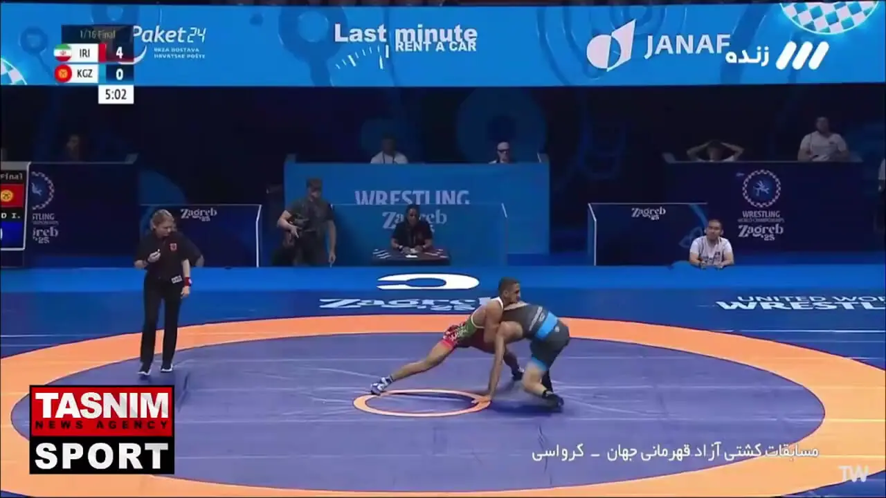 رحمان بی رحم شروع کرد! + فیلم مسابقه دیدنی رحمان عموزاد مقابل حریف