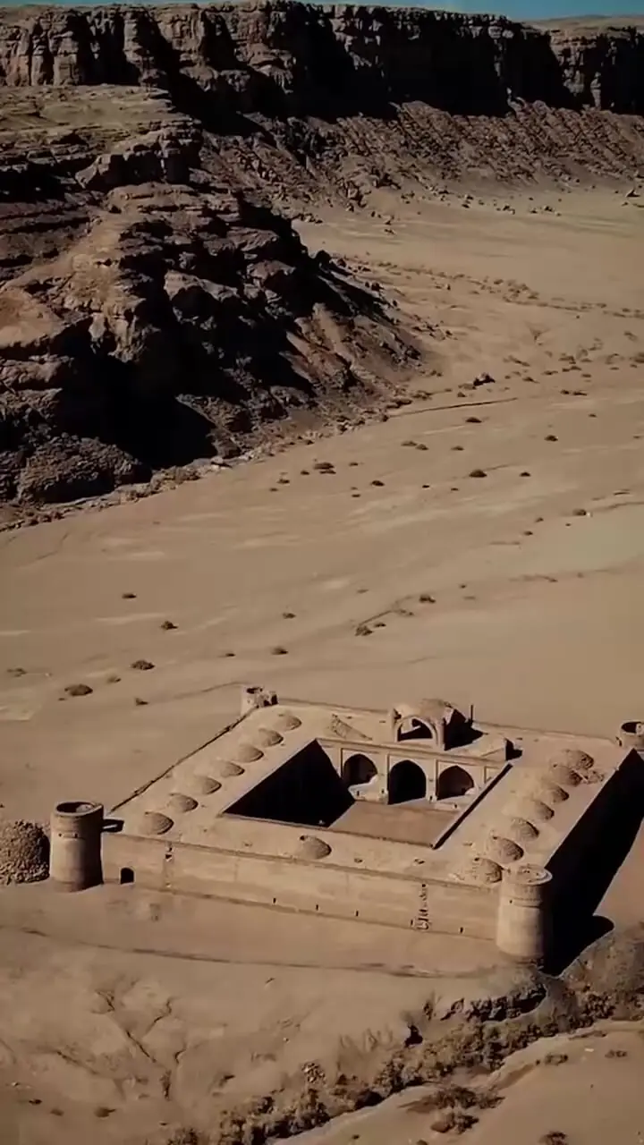 کاروانسرای چهل پایه، زیباترین کاروانسرای ایران + فیلم
