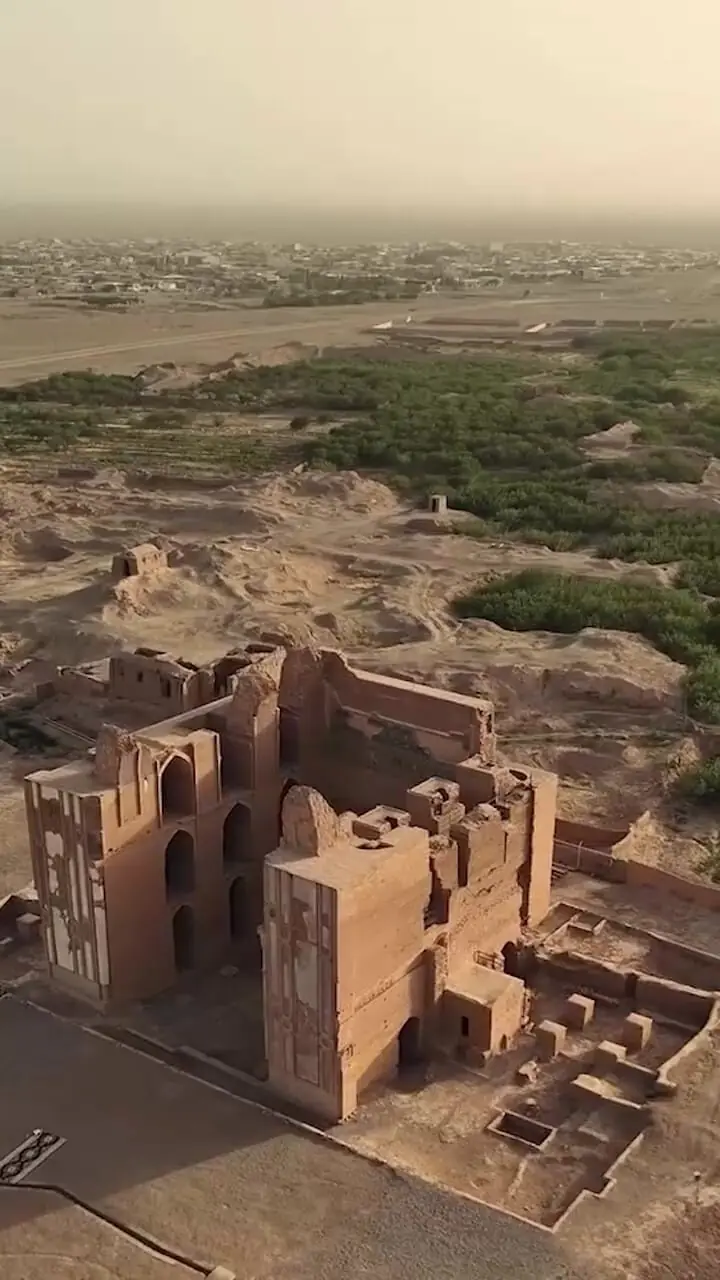 مسجد ملک زوزون، نگین تاریخی خراسان رضوی + فیلم