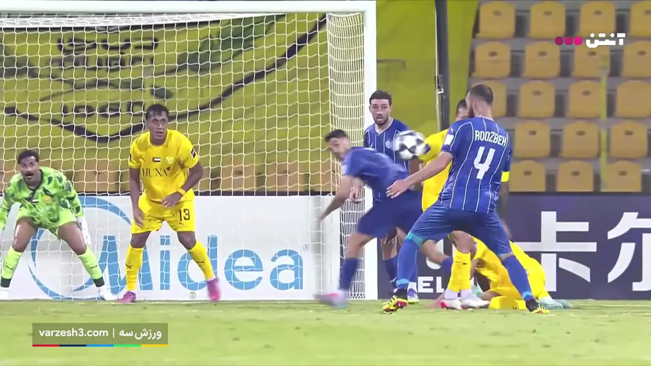 خلاصه بازی الوصل 7 - 1 استقلال 