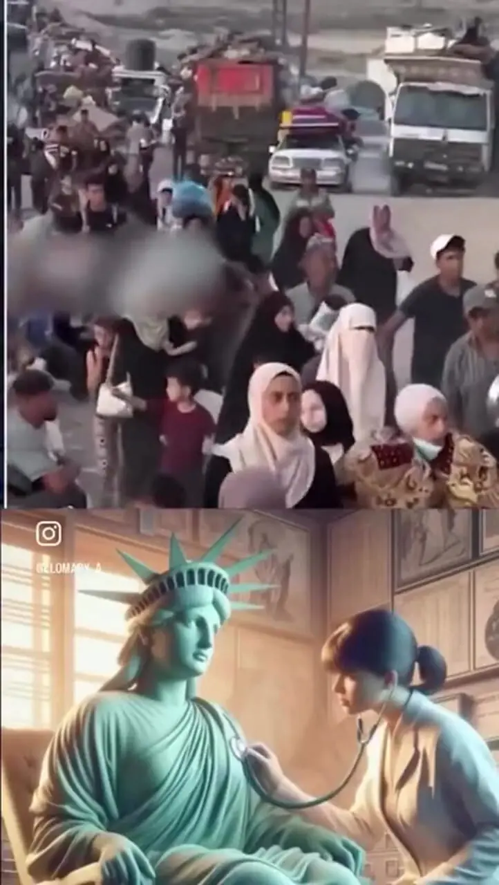زنی که به نماد شیطان تشبیه شد! + فیلم