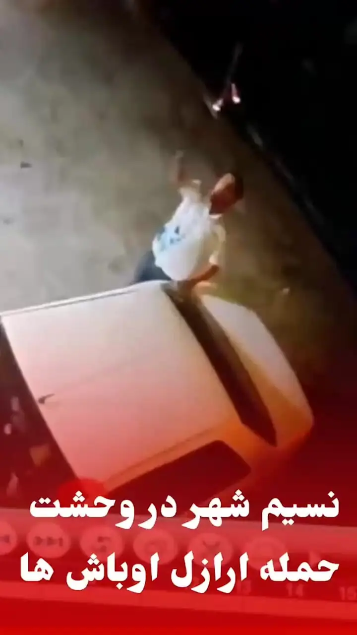 فیلم حمله وحشیانه اوباش به نسیم‌شهر / خانه‌ها و خودروها هدف حمله قرار گرفتند