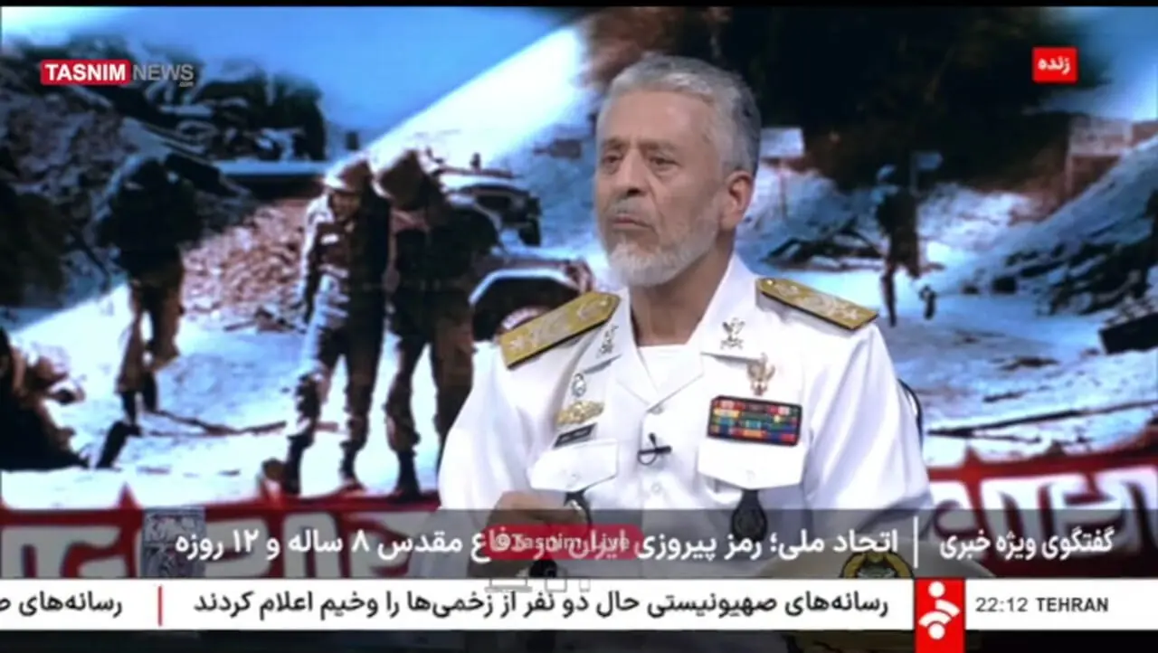دریادار سیاری: ما جنگ‌ طلب نیستیم؛ اما جنگ‌ بلدیم