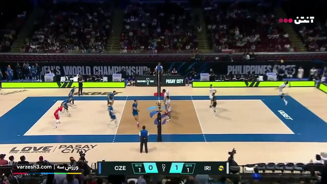 خلاصه والیبال جمهوری چک 3 - ایران 1