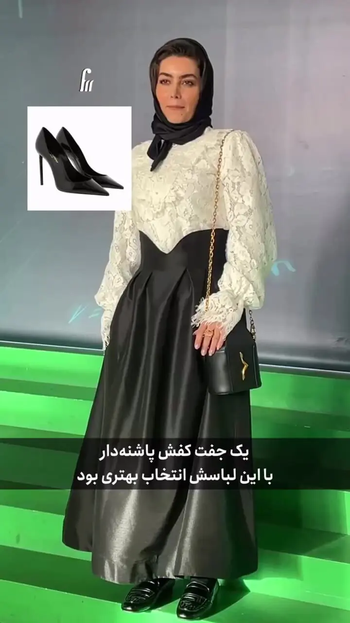 فیلم / استایل جذاب هدیه بازوند در اکران آرزوهای چپکی .../ بازگشت زیبای خانم بازیگر روی صحنه ...