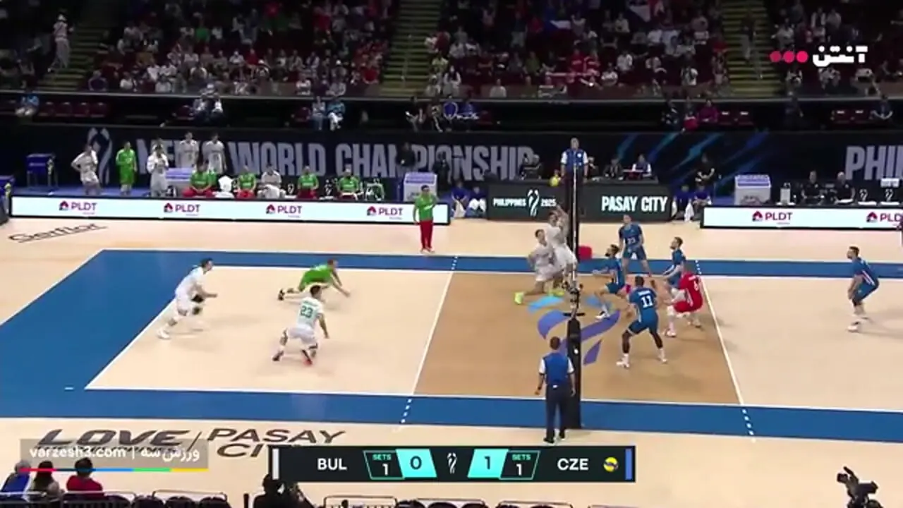 خلاصه والیبال چک 1 - بلغارستان 3