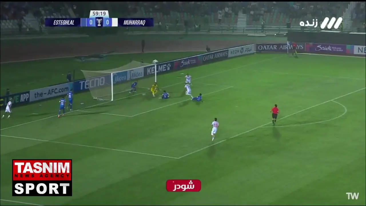 گل اول المحرق بحرین به استقلال