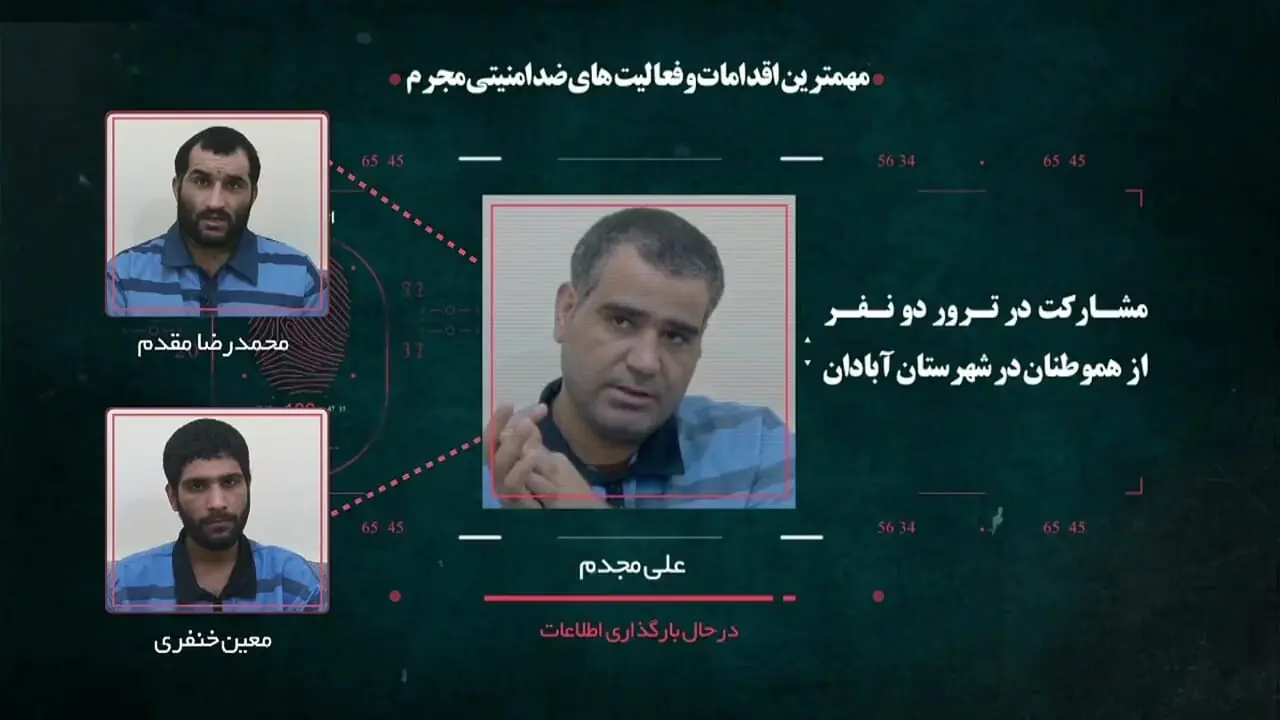 اعترافات داغ 6 تروریست‌ اعدام‌شده در صبح امروز / دو نارنجک در ایستگاه گاز خرمشهر پرتاب کردیم ...