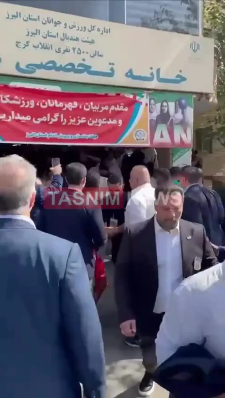 درگیری در مسابقات پرورش اندام قهرمانی کشور