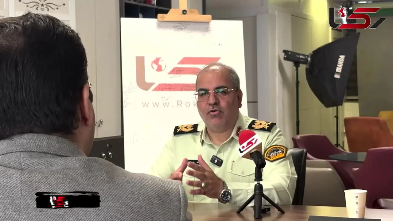 فیلم هشدار سردار ولیپور گودرزی به مجرمان خشن: امنیت جامعه شوخی بردار نیست / با مجرمان خشن برخورد شدید می شود