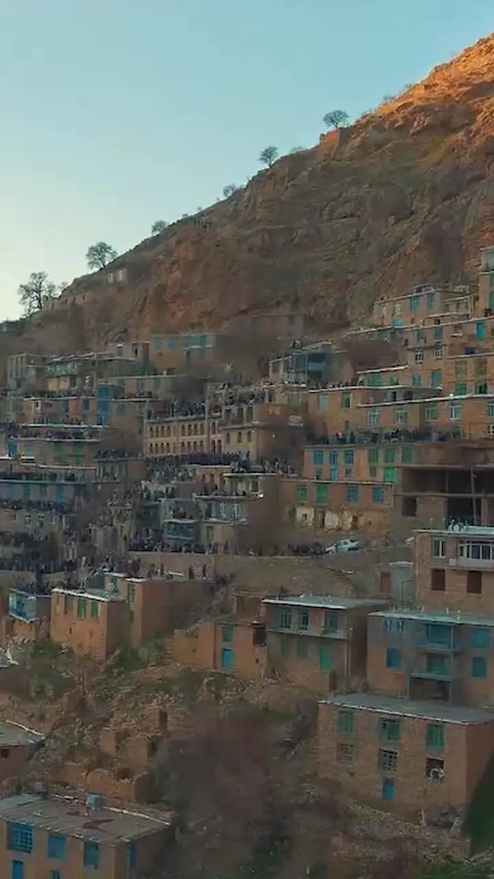 روستای اورامانات، روستایی برای فرار از شلوغی شهر ها + فیلم