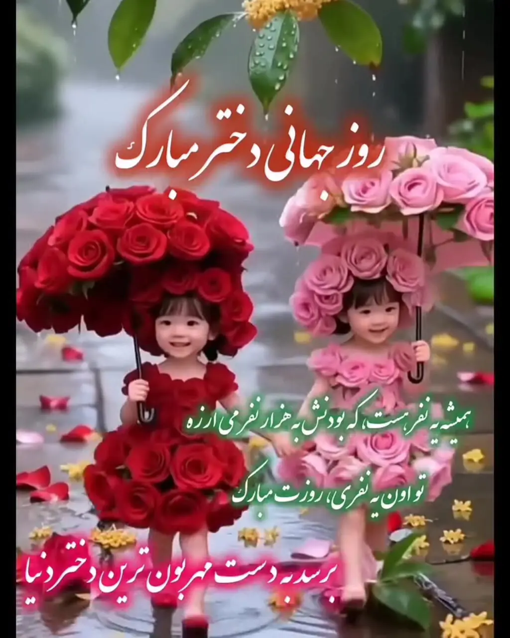 روز جهانی دختر مبارک