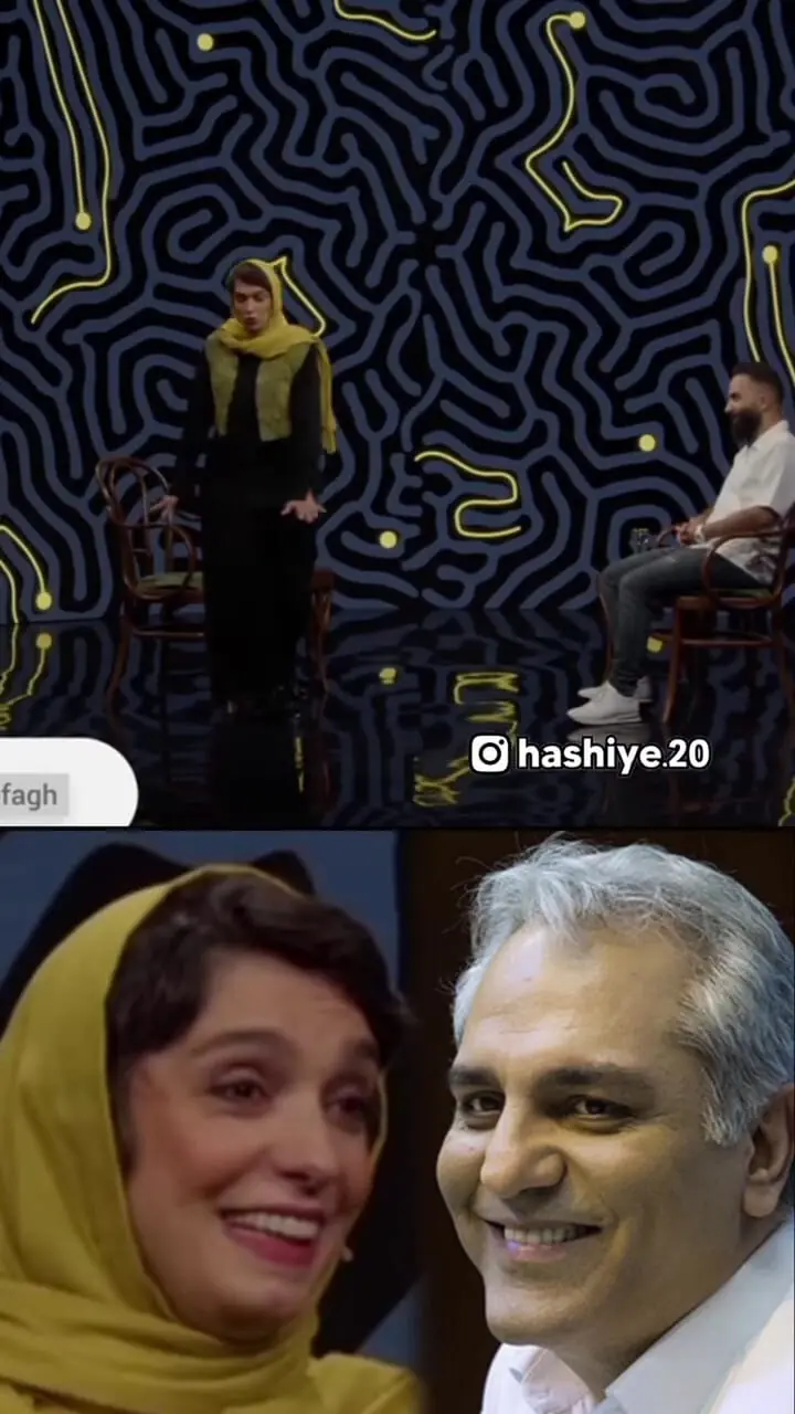 رونمایی الیکا عبدالرزاقی از کاریزماتیک بودن و جذبه مهران مدیری .../ او با یک نگاه همه را میخکوب می‌کند ..../ خواستم به مدیری بگم برو بابا نمیام ... اما مثل دخترای خوب گفتم ....