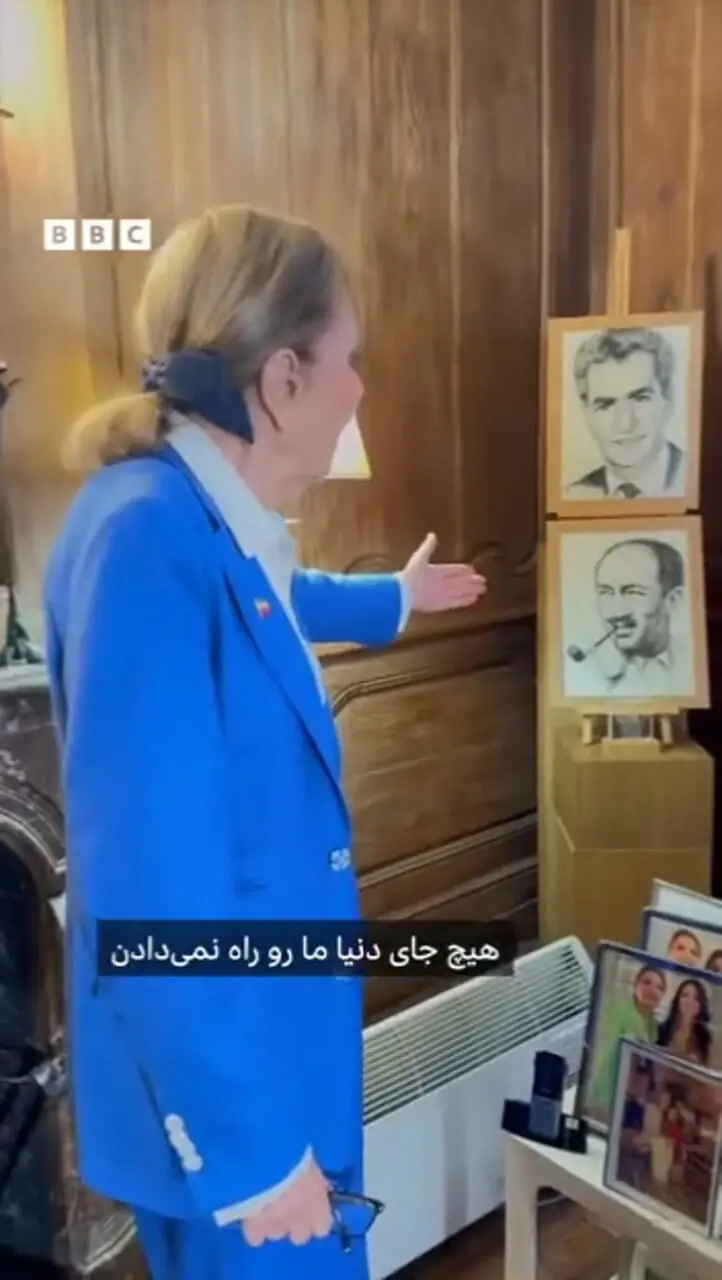 فیلم / فرح پهلوی: آمریکا و اروپا ما را راه ندادند .../ دلم برای دفتر کارم در کاخ نیاوران تنگ شده ... 