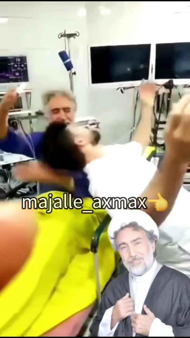 فیلم/ رقص رضا توکلی روی تخت بیمارستان : تشکر میکنم از تک تک شما چقدر مرام چقدر …اینهمه انرژی که به من منتقل شد تو بیمارستان… من حالم …