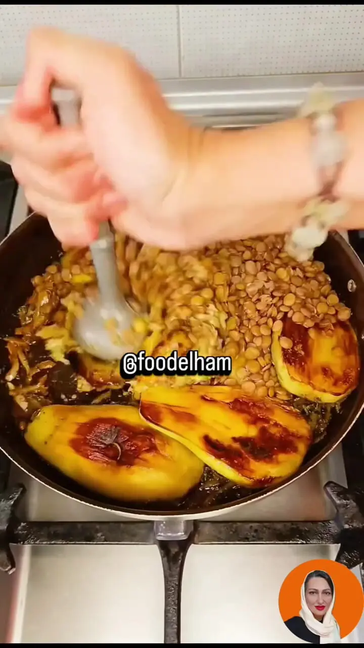 کشک و بادمجان ناهار امروز دوشنبه