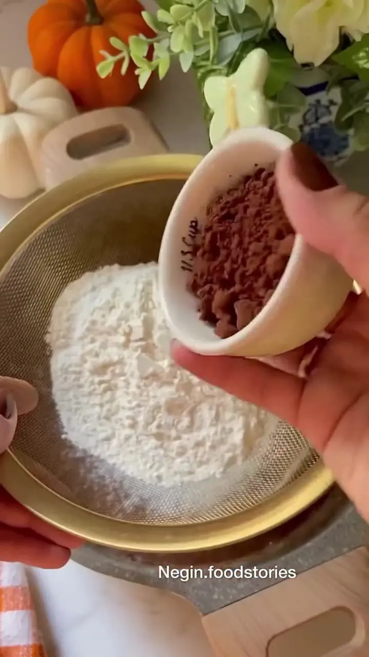 کیک شکلاتی نوتلا عصرانه امروز