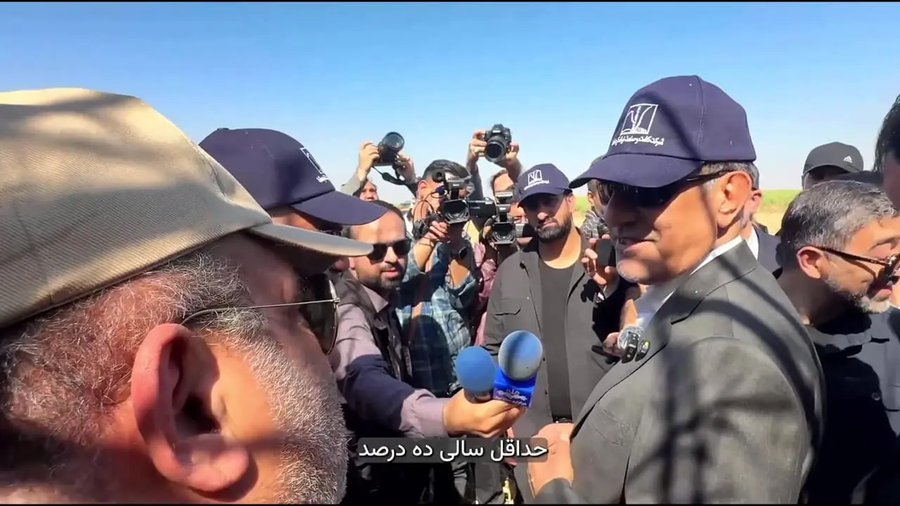 بازدید معاون اجرایی رئیس جمهور از شرکت توسعه نیشکر و افتتاح نیروگاه جدید در خوزستان