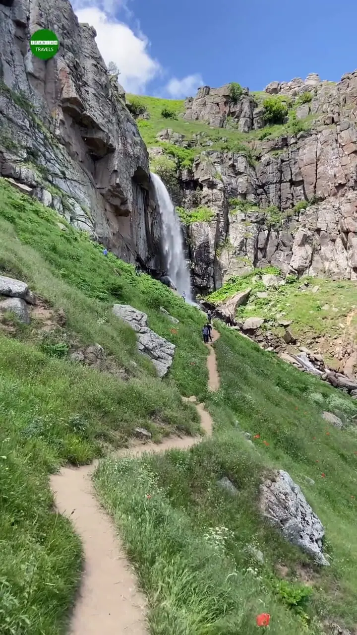 فیلم طبیعت بکر آبشار ورازان در تالش