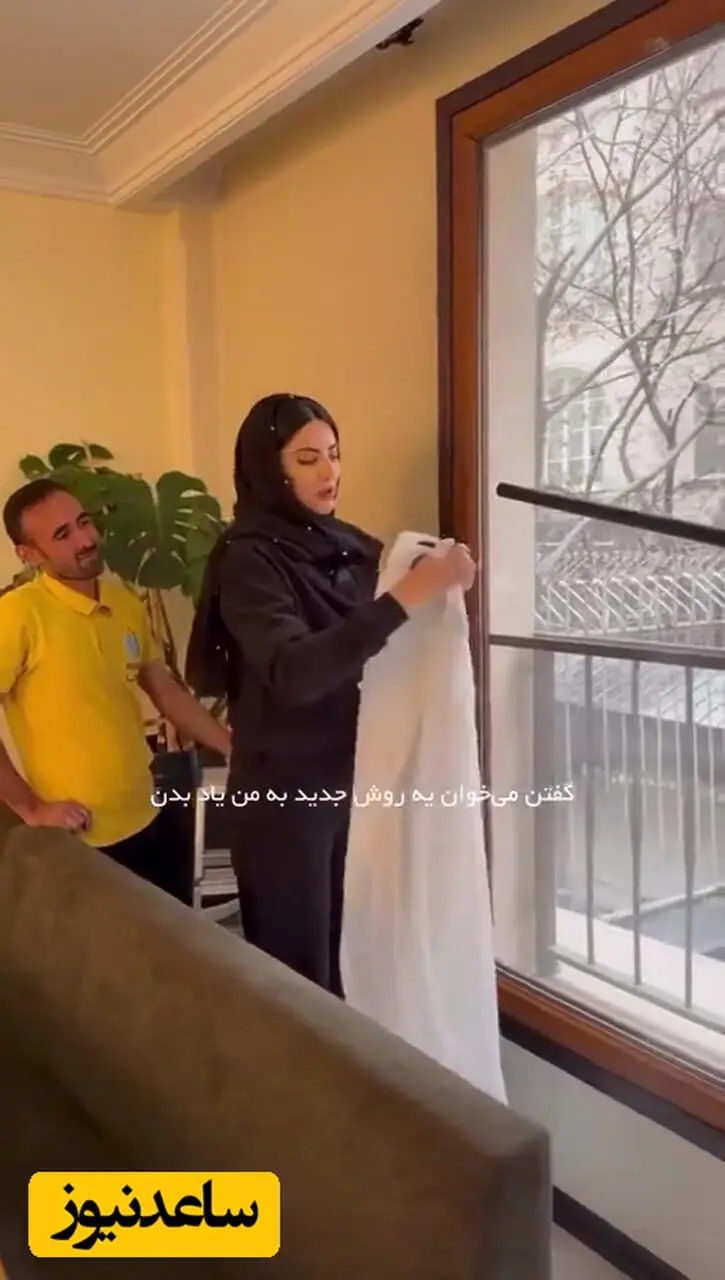 فیلم / نگاهی به چیدمان سوپر لوکس و اروپایی خانه مجردی هلیا امامی / از لوسترهای مینیمال تا  پرده‌های پانچی خوشرنگ .../ جهیزیه اش برای عروس شدن کامل و لاکچریه ...