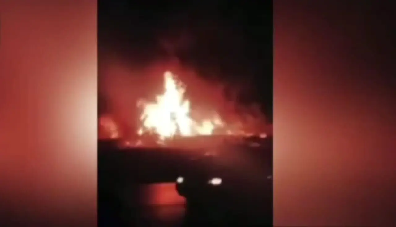 انفجار کارگاه شارژ کپسول گاز مایع در شیراز