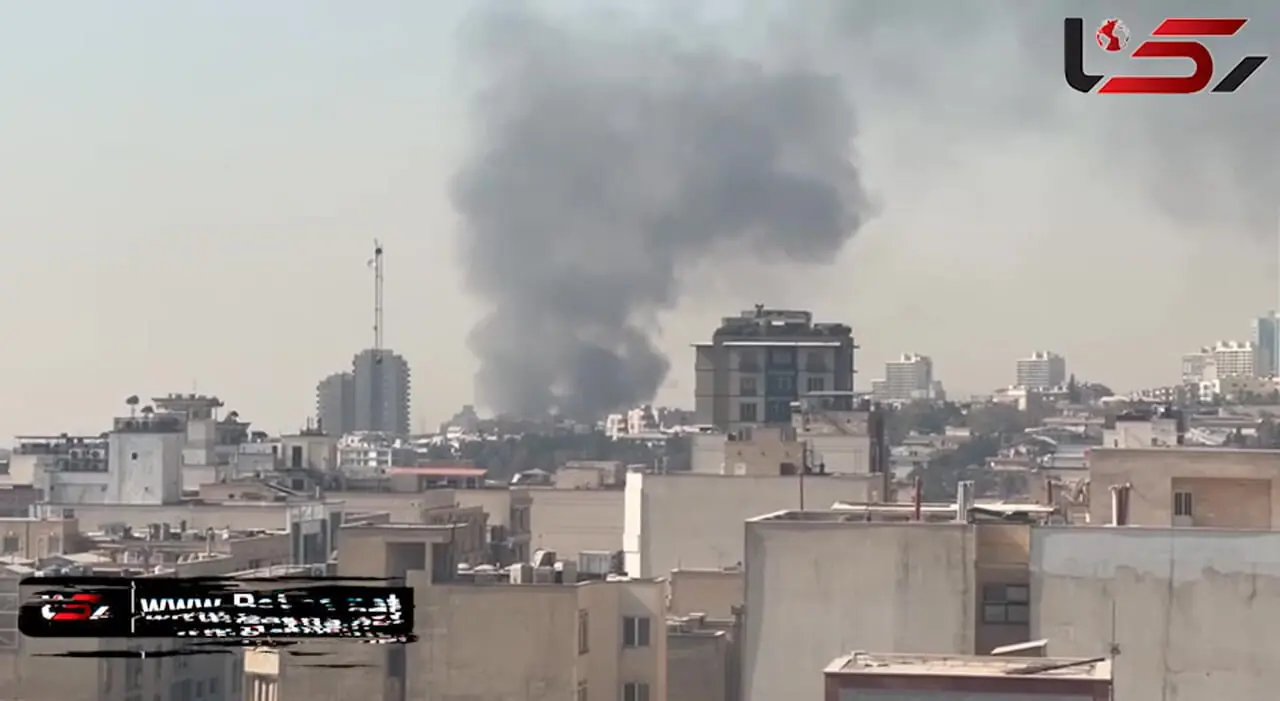 فیلم / دود سیاه در آسمان شهرک غرب صبح امروز / علت چه بود؟