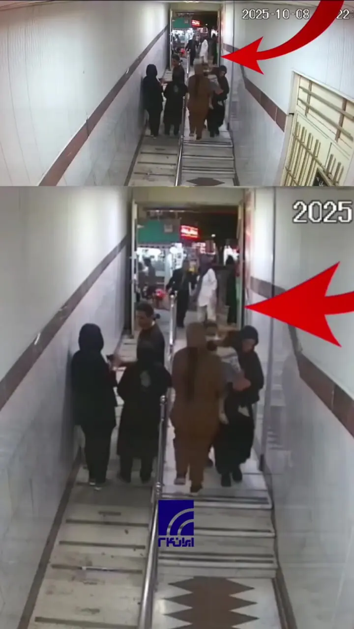 ویدئویی شوکه‌کننده از درمانگاه امام رضا(ع) کرمانشاه / زن سارق در نقش بیمار بود