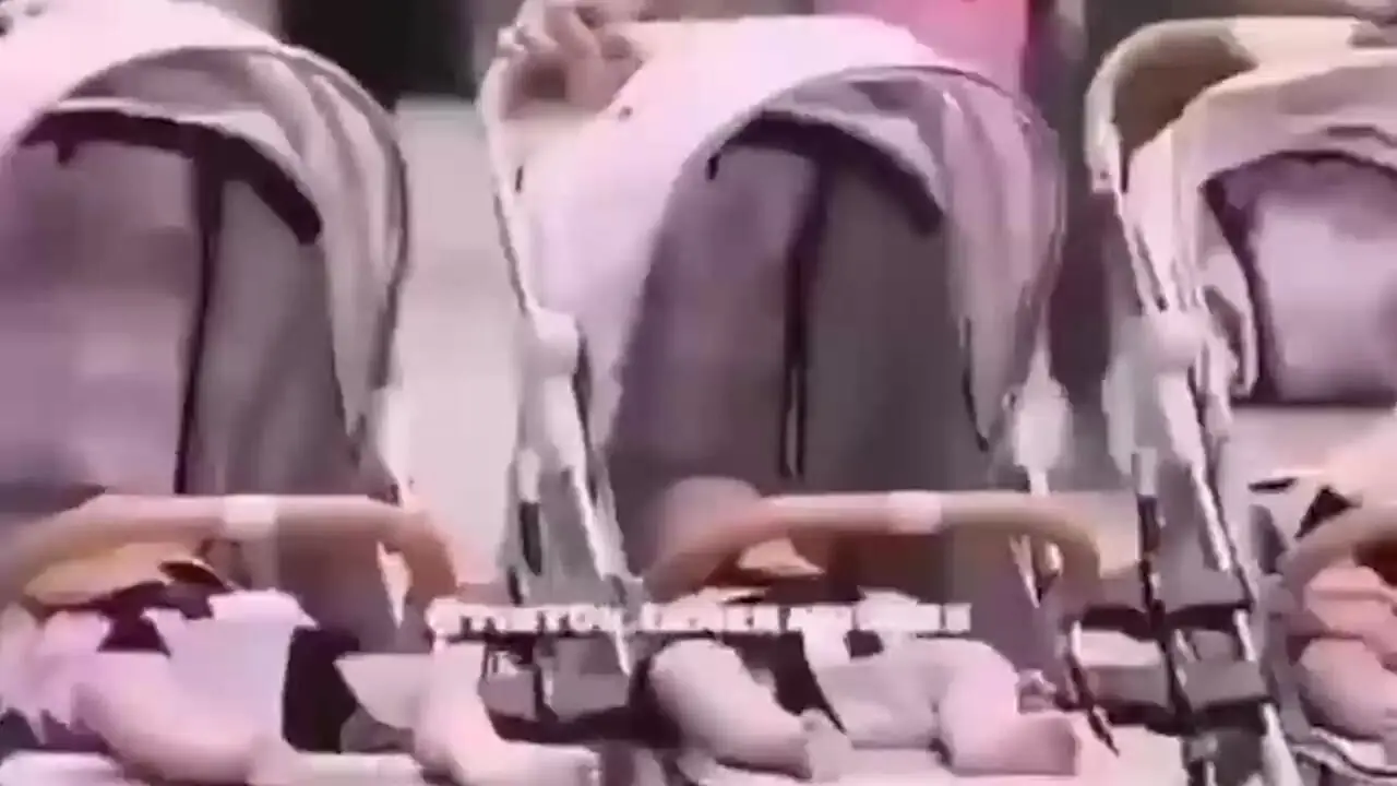 خلاقیت خنده دار یک زوج باهوش برای سفارش کالسکه 6قلوهایشان تاریخی شد/ مغز این دانشمندارو باید طلا گرفت