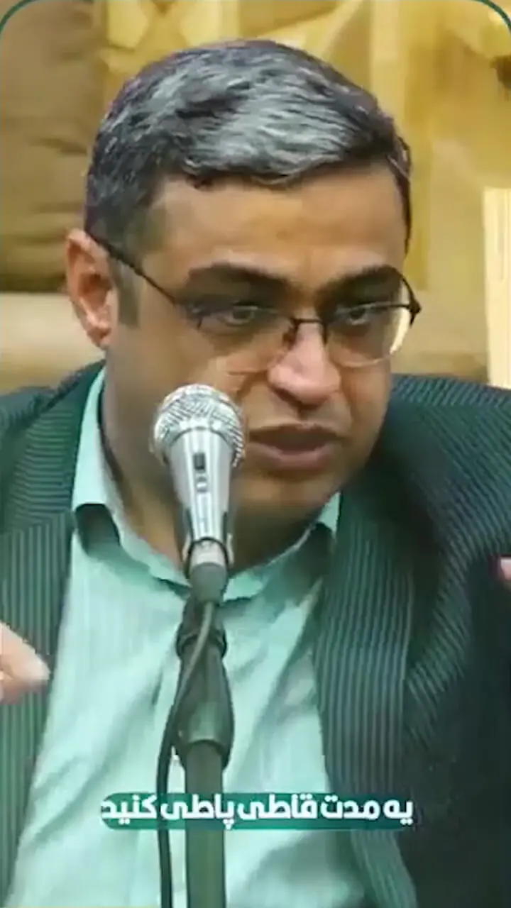 فیلم/ دکتر عزیزی: من با دخترای خودم تو هال میخوابیم، خونه رو امن کنید بچه هر جای خونه بیفته شهید شه!