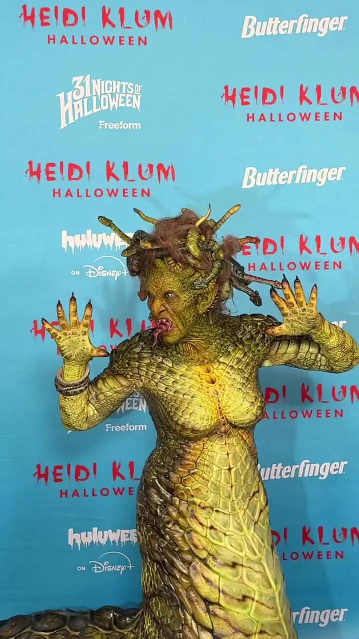 کاستوم هایدی کلوم از کاراکتر «مدوسا» +  فیلم